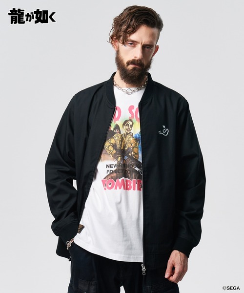 glamb（グラム）の「Goro Majima Blouson / ゴロウマジマブルゾン（ブルゾン・メンズ・ブラック・M/L/XL）」の5枚目の写真