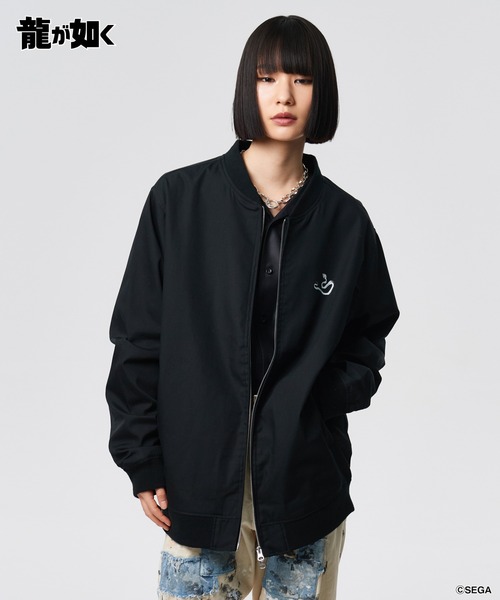 glamb 龍が如くゴロウマジマブルゾン M アクキーセット 龍が如く』真島