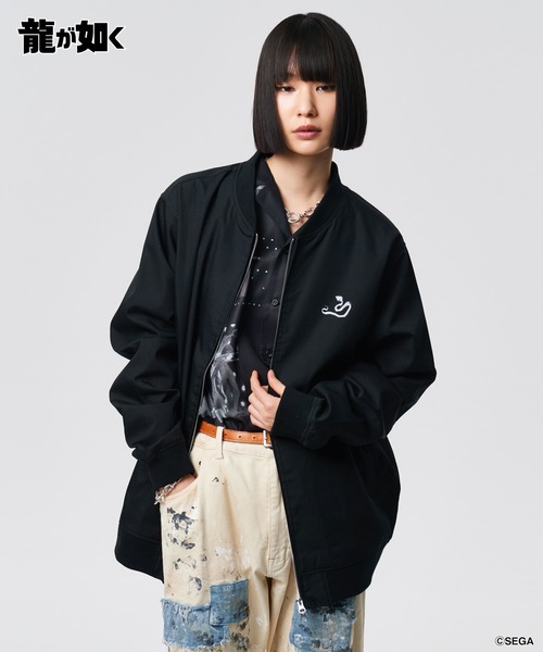 glamb（グラム）の「Goro Majima Blouson / ゴロウマジマブルゾン（ブルゾン・メンズ・ブラック・M/L/XL）」の3枚目の写真