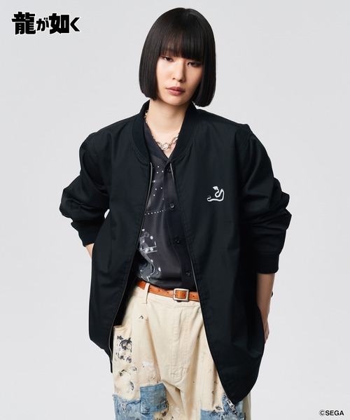 glamb（グラム）の「Goro Majima Blouson / ゴロウマジマブルゾン（ブルゾン・メンズ・ブラック・M/L/XL）」の2枚目の写真