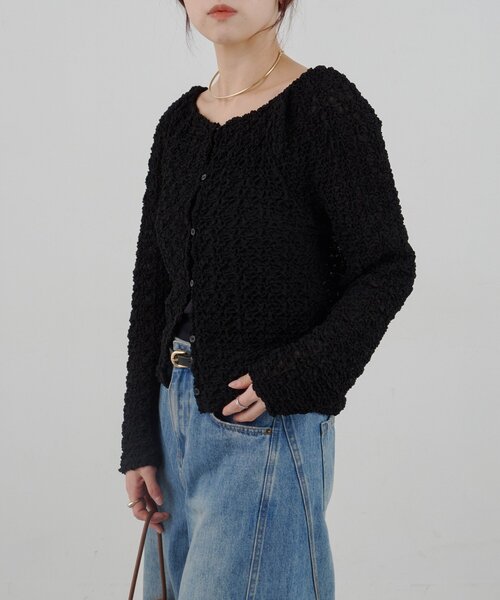 SHENERY(シーナリー)の「《インフルエンサー@tsuru00コラボ》2WAYシャーリングブラウス(シャツ/ブラウス・レディース・カーキ/オフホワイト/ピンク/ブラック・FREE)」の7枚目の写真