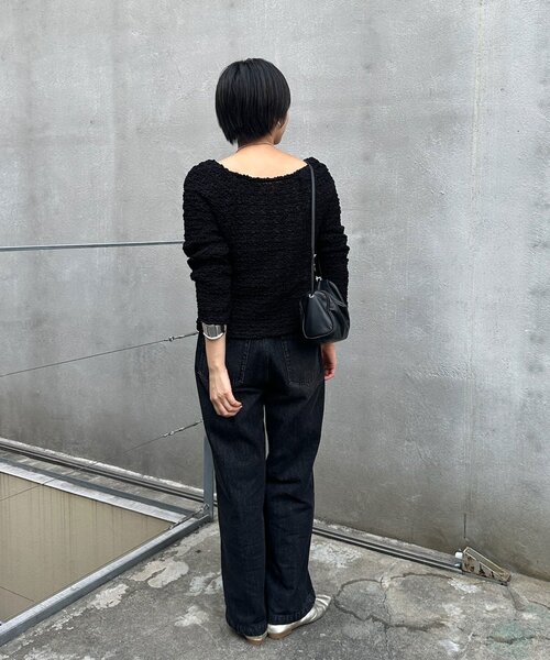 SHENERY(シーナリー)の「《インフルエンサー@tsuru00コラボ》2WAYシャーリングブラウス(シャツ/ブラウス・レディース・カーキ/オフホワイト/ピンク/ブラック・FREE)」の13枚目の写真