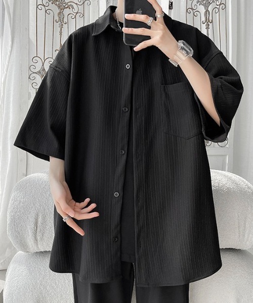 REBALANCE（リバランス）の「オーバーサイズシャツ（シャツ/ブラウス・メンズ・A/B・MEDIUM/LARGE/SMALL）」の14枚目の写真