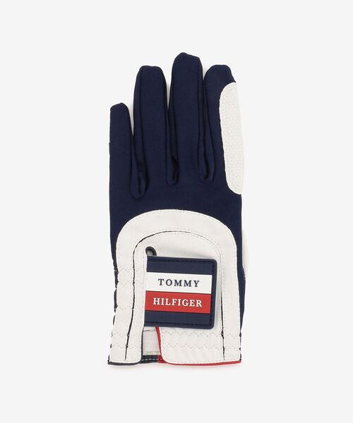TOMMY HILFIGER(トミーヒルフィガー)の「TOMMY HILFIGER GOLF メンズグローブ(その他・メンズ・ネイビー・FREE)」の1枚目の写真