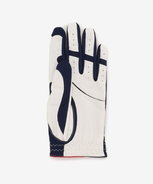 TOMMY HILFIGER(トミーヒルフィガー)の「TOMMY HILFIGER GOLF メンズグローブ(その他・メンズ・ネイビー・FREE)」の2枚目の写真