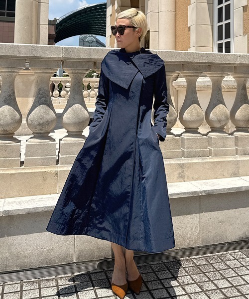 クラシカルオードリーコート(撥水機能生地)（その他アウター）｜JENNE