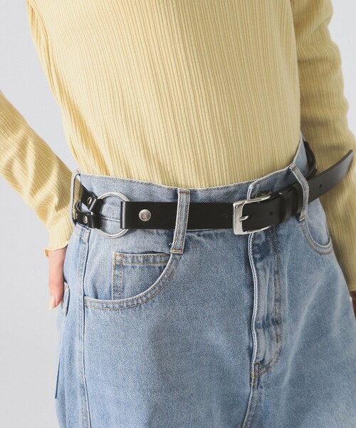 ダブル レザー ベルト（ベルト）｜Ray BEAMS（レイビームス）の