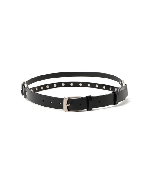 Ray BEAMS / 25mm レザー ベルト　黒　新品 Ray BEAMS（レイ ビームス）Ray BEAMS / 25mm レザー ベルト
