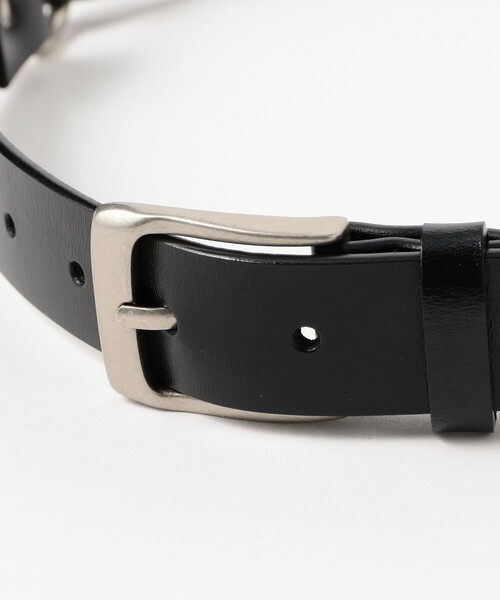 Ray BEAMS / 25mm レザー ベルト　黒　新品 Ray BEAMS（レイ ビームス）Ray BEAMS / 25mm レザー ベルト