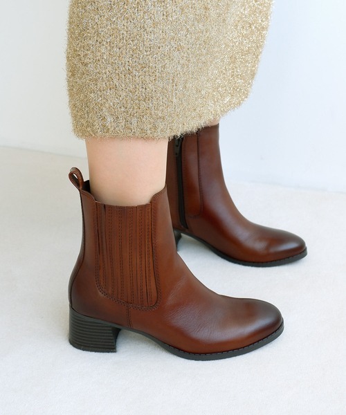 セール】アコーディオンサイドゴアブーツ/8702（ブーツ）｜MODE KAORI