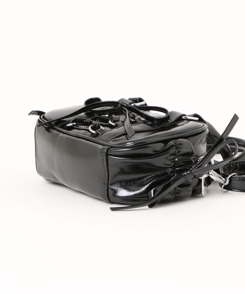 PHILLY（フィリー）の「【PHILLY】レースアップ2wayバッグ（ショルダーバッグ・レディース・ブラック/サックスブルー・FREE）」の22枚目の写真