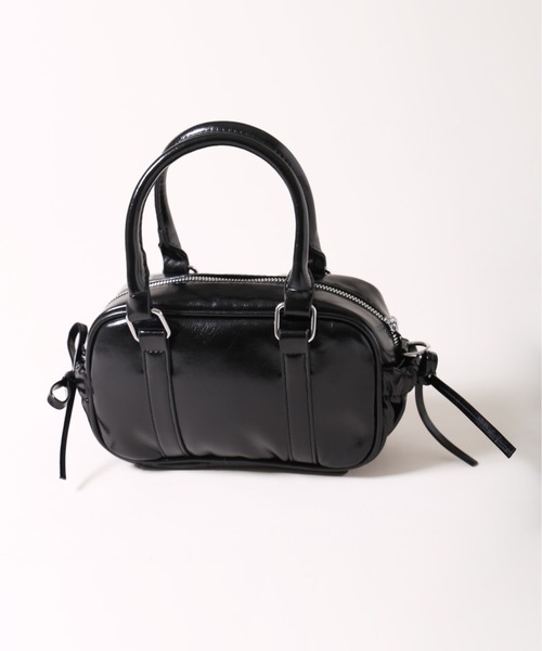 PHILLY（フィリー）の「【PHILLY】レースアップ2wayバッグ（ショルダーバッグ・レディース・ブラック/サックスブルー・FREE）」の14枚目の写真