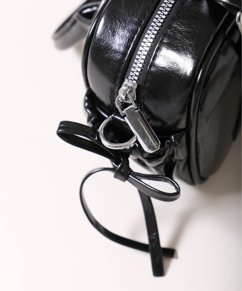 PHILLY（フィリー）の「【PHILLY】レースアップ2wayバッグ（ショルダーバッグ・レディース・ブラック/サックスブルー・FREE）」の15枚目の写真