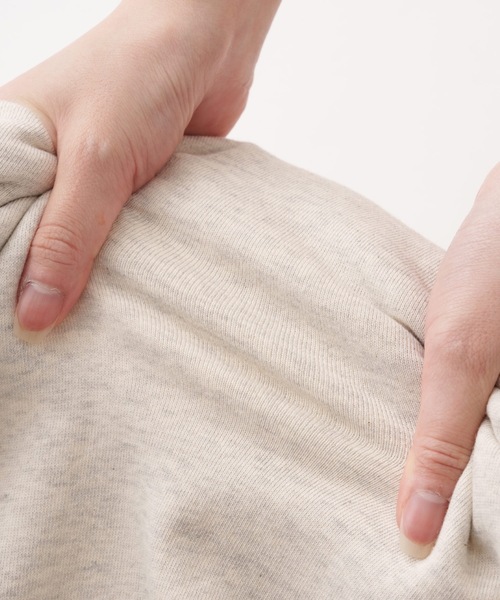 PUPPAPUPO（プッパプーポ）の「カットオフ スウェット トレーナー（スウェット・キッズ・ピンク/チャコール/キナリ/ブルー・80/90/100/110）」の8枚目の写真