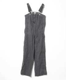 アメリヴィンテージ　ミリタリーサロペット セール】LIKE WORKER SYNTHETIC LEATHER PANTS（サロペット