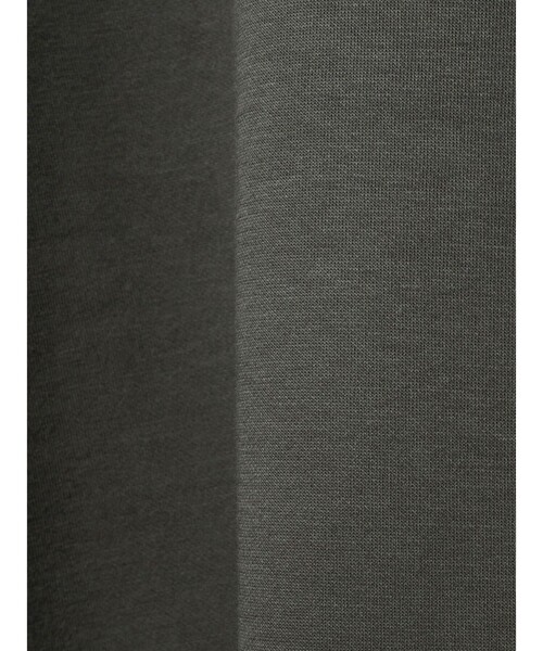 MidiUmi（ミディウミ）の「MidiUmi ダンボールニットハーフスリーブプルオーバー（Tシャツ/カットソー・レディース・ブラック/アイボリー/チャコールグレー・FREE）」の6枚目の写真