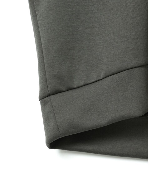 MidiUmi（ミディウミ）の「MidiUmi ダンボールニットハーフスリーブプルオーバー（Tシャツ/カットソー・レディース・ブラック/アイボリー/チャコールグレー・FREE）」の18枚目の写真