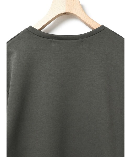 MidiUmi（ミディウミ）の「MidiUmi ダンボールニットハーフスリーブプルオーバー（Tシャツ/カットソー・レディース・ブラック/アイボリー/チャコールグレー・FREE）」の20枚目の写真