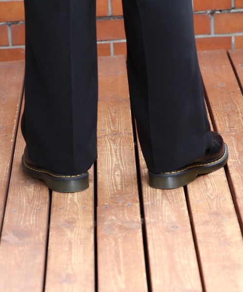 8(eight)(エイト)の「ワイドトラウザー(スラックス・メンズ・ブラック/ベージュ・マルチサイズ)」の4枚目の写真