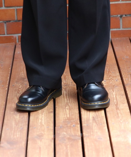 8(eight)(エイト)の「ワイドトラウザー(スラックス・メンズ・ブラック/ベージュ・マルチサイズ)」の13枚目の写真