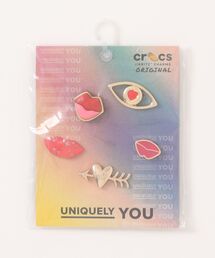 crocs(NbNX)̃NbNX o^C bvX 5 pbN / crocs Valentines Lips 5 Pack(V[YANZT[)