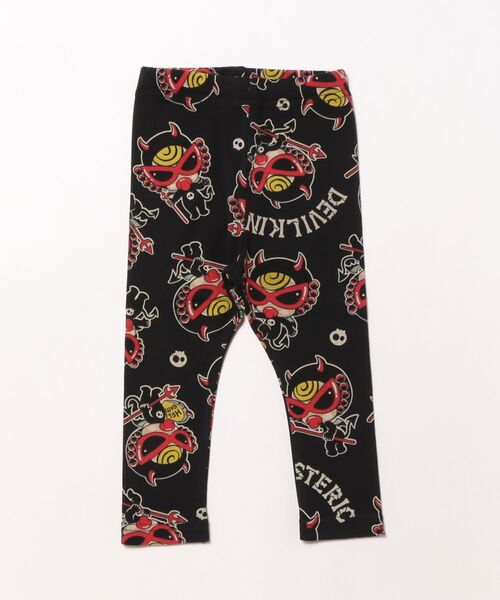 HYSTERIC MINI（ヒステリックミニ）の「DEVILKIN総柄 10分丈レギンス