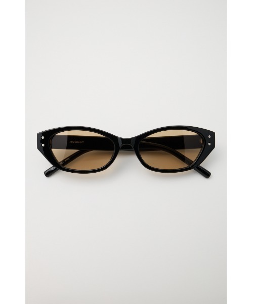 MOUSSY（マウジー）の「SLIM CAT アイウェア（サングラス・レディース・ブラック/マジェンタ・FREE）」の3枚目の写真