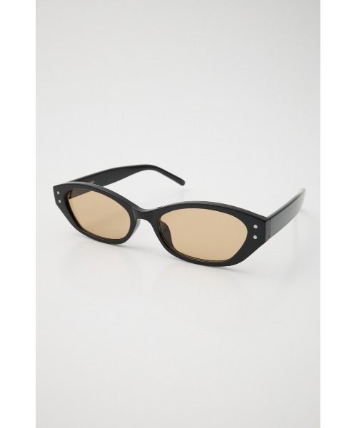 MOUSSY（マウジー）の「SLIM CAT アイウェア（サングラス・レディース・ブラック/マジェンタ・FREE）」の5枚目の写真