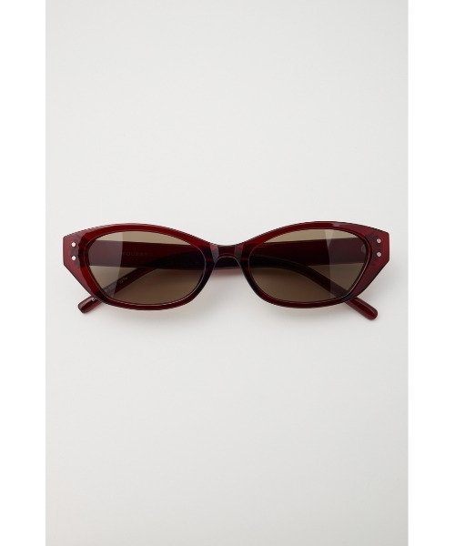 MOUSSY（マウジー）の「SLIM CAT アイウェア（サングラス・レディース・ブラック/マジェンタ・FREE）」の12枚目の写真