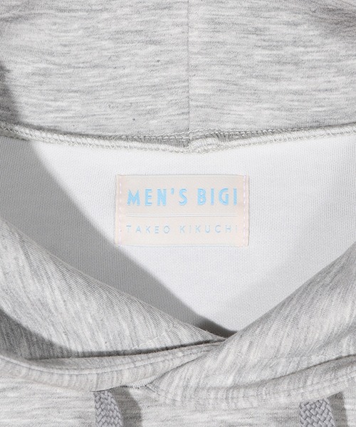 MEN'S BIGI(メンズビギ)の「【50th Anniv . 菊池武夫】LOGO HOODIE(パーカー・メンズ・グレー/ブラック・01/02/03)」の8枚目の写真