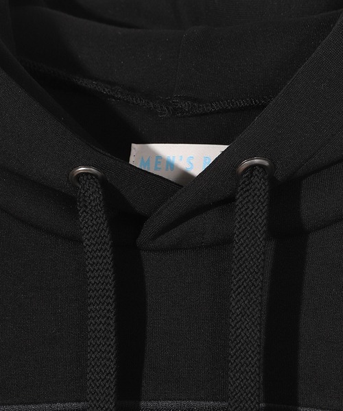 MEN'S BIGI(メンズビギ)の「【50th Anniv . 菊池武夫】LOGO HOODIE(パーカー・メンズ・グレー/ブラック・01/02/03)」の16枚目の写真