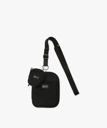 【美品✨️】agnes b コンパクトナイロンショルダーバッグ ブラック agnes b.｜アニエスベーのショルダーバッグ（ブラック/黒色系