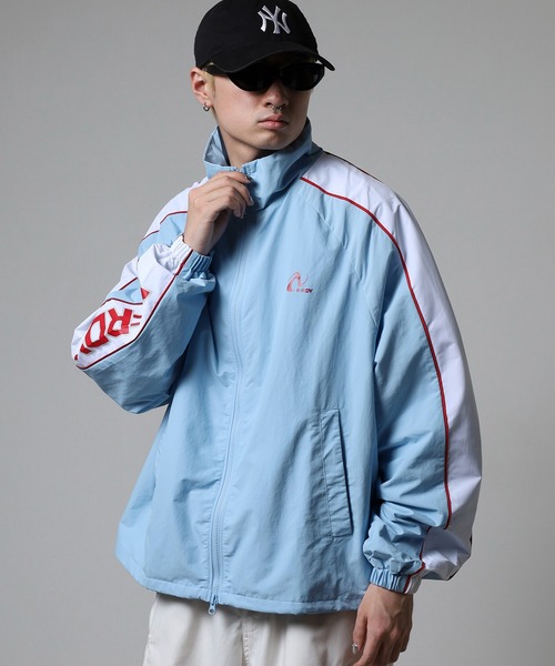 NERDY（ノルディ）の「ラインウインドブレーカー（ジャージ・レディース・パープル/ブラック/ブルー・M/S/L）」の13枚目の写真
