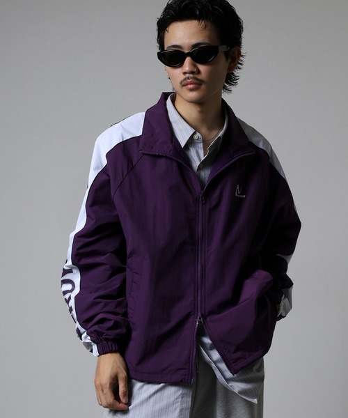 NERDY（ノルディ）の「ラインウインドブレーカー（ジャージ・レディース・パープル/ブラック/ブルー・M/S/L）」の17枚目の写真