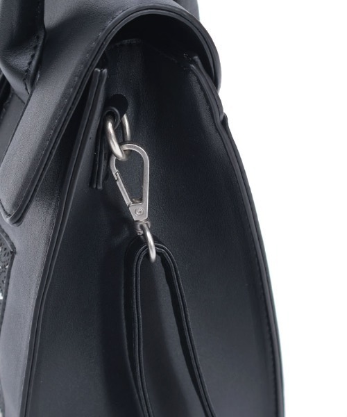 axes femme（アクシーズファム）の「ローズ×リボン刺繍バッグ（ボストンバッグ・レディース・ダークブラウン/ブラック・FREE）」の14枚目の写真