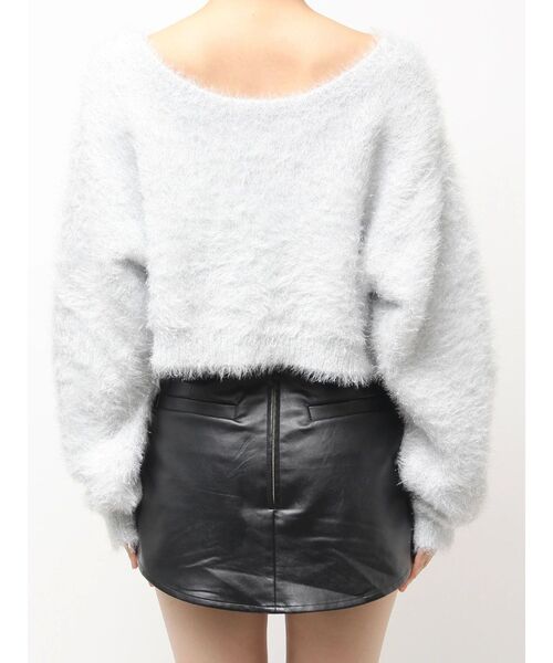 GYDA(ジェイダ)の「ラメシャギーニットカーディガン(カーディガン/ボレロ・レディース・オフホワイト/パープル/ベージュ・FREE)」の21枚目の写真