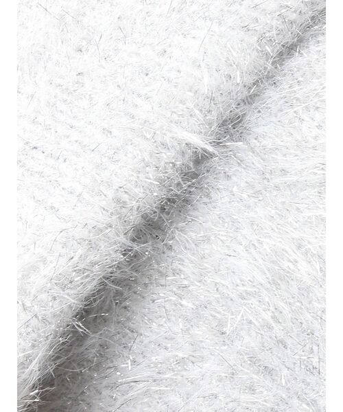 GYDA(ジェイダ)の「ラメシャギーニットカーディガン(カーディガン/ボレロ・レディース・オフホワイト/パープル/ベージュ・FREE)」の11枚目の写真