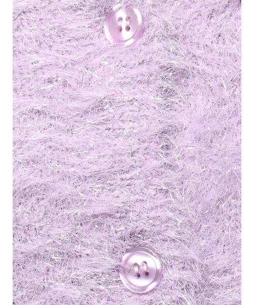 GYDA(ジェイダ)の「ラメシャギーニットカーディガン(カーディガン/ボレロ・レディース・オフホワイト/パープル/ベージュ・FREE)」の13枚目の写真