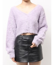 GYDA | ラメシャギーニットカーディガン(カーディガン/ボレロ)