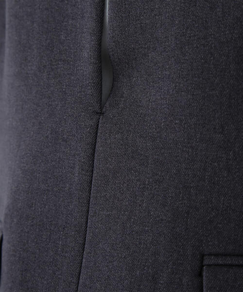 NATURAL BEAUTY BASIC（ナチュラルビューティーベーシック）の「◇ウーリッシュカルゼシリーズ ジャンパースカート（ジャンパースカート・レディース・チャコールグレー/ダークブラウン/ベージュ・P/S/MEDIUM）」の12枚目の写真