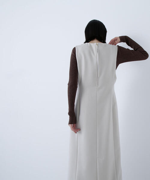 NATURAL BEAUTY BASIC（ナチュラルビューティーベーシック）の「◇ウーリッシュカルゼシリーズ ジャンパースカート（ジャンパースカート・レディース・チャコールグレー/ダークブラウン/ベージュ・P/S/MEDIUM）」の20枚目の写真