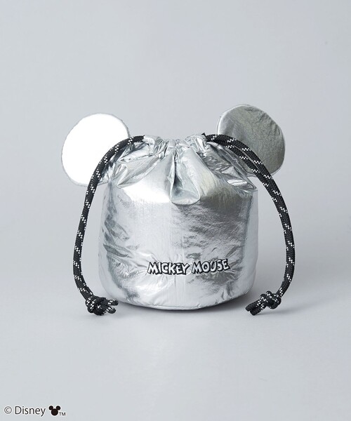 coen(コーエン)の「【MICKEY(ミッキー) / 別注】 シルエット巾着(ハンドバッグ・レディース・レッド/ブラック/シルバー・FREE)」の8枚目の写真