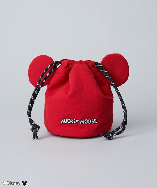 coen(コーエン)の「【MICKEY(ミッキー) / 別注】 シルエット巾着(ハンドバッグ・レディース・レッド/ブラック/シルバー・FREE)」の10枚目の写真