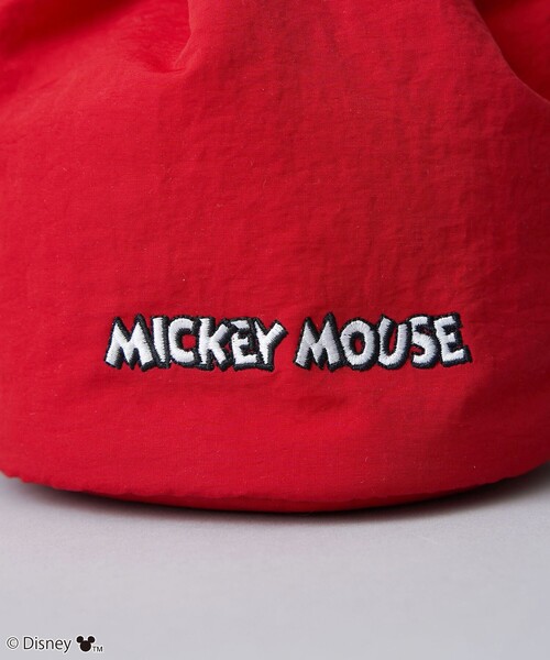 coen(コーエン)の「【MICKEY(ミッキー) / 別注】 シルエット巾着(ハンドバッグ・レディース・レッド/ブラック/シルバー・FREE)」の11枚目の写真