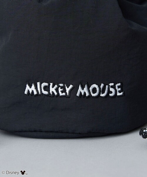 coen(コーエン)の「【MICKEY(ミッキー) / 別注】 シルエット巾着(ハンドバッグ・レディース・レッド/ブラック/シルバー・FREE)」の14枚目の写真