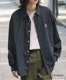 KANGOL | KANGOL/カンゴール 別注 ＜抗菌 / 防臭 / イージーケア＞ ワンポイントロゴ刺繍  アソート レギュラーカラー長袖シャツ(シャツ/ブラウス)