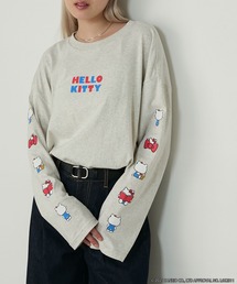 sanrio（サンリオ）の「【ちゃんみな×ハローキティ】ビッグシルエットT