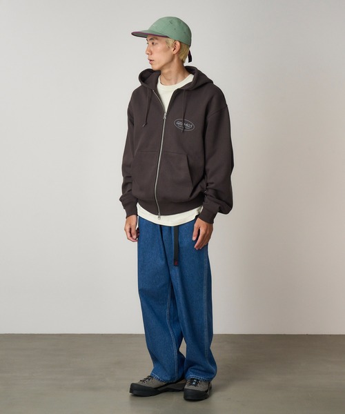 Gramicci（グラミチ）の「NYLON GRAMICCI CAP ｜ナイロンパッカブルグラミチキャップ（キャップ・メンズ・ブルー/モスグリーン/ライトグリーン/グレー/ブラック/グレー系その他/オリーブ・FREE）」の8枚目の写真