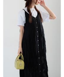 Te chichi | ワッシャープリーツキャミワンピース(ワンピース)