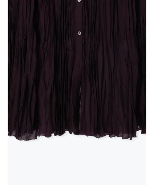 Te chichi（テチチ）の「ワッシャープリーツキャミワンピース（ワンピース・レディース・カーキ/ボルドー/ブラック・F）」の18枚目の写真